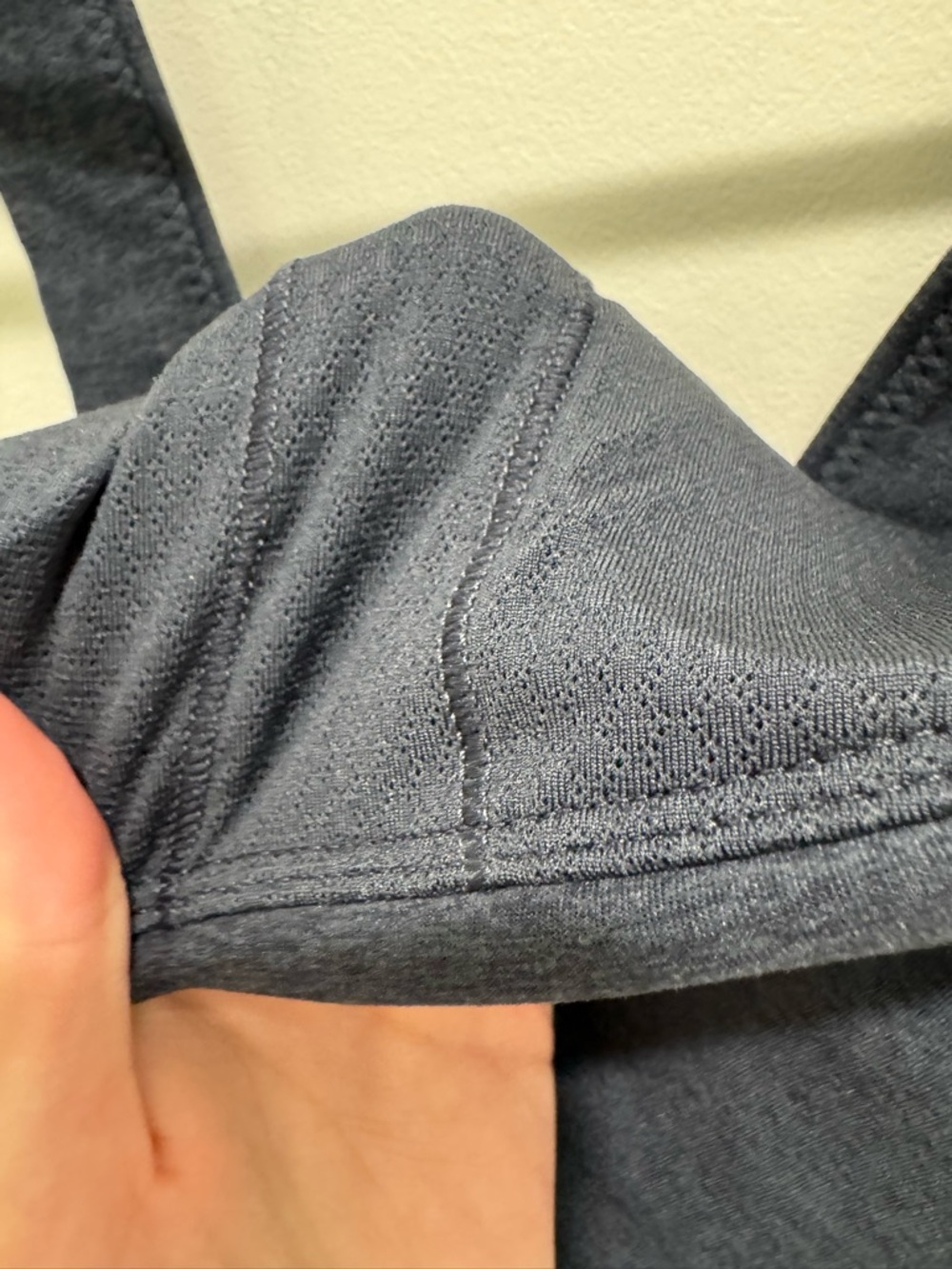 Vuori Elevation Square Neck Tank Blue XS - Picture 7 of 10